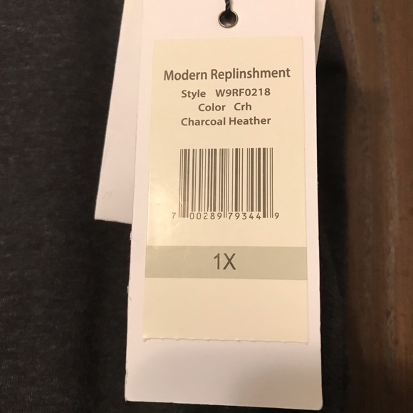 NWT Calvin Klein Pants w/ Button Detail-1X - Picture 5 of 6